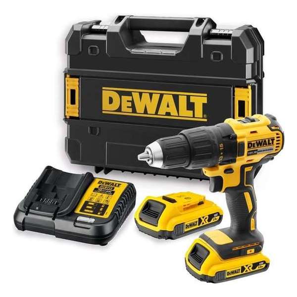 DeWALT DCD777D2T Accu Schroefboormachine 18V 2,0Ah XR Li-ion in TSTAK