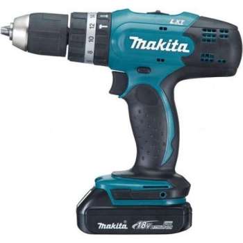 Makita BHP453RHE 18V Li-Ion accu klopboor-/schroefmachine set (2x 1.5Ah accu) in koffer