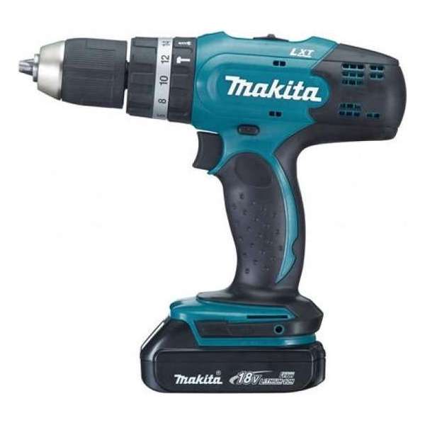 Makita BHP453RHE 18V Li-Ion accu klopboor-/schroefmachine set (2x 1.5Ah accu) in koffer