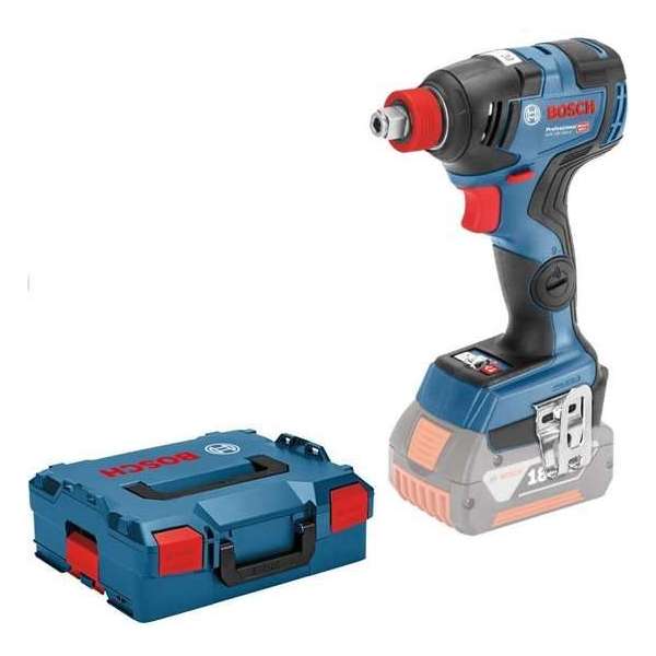 Bosch GDX 18V-200 C incl. L-BOXX accu-draaislagmoeraanzetter - Losse Body (geleverd zonder accu en lader)