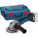 Bosch GWS 18V-10 SC SOLO 18V Li-Ion accu haakse slijper body in L-Boxx - koolborstelloos