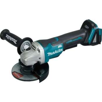 Makita DGA508Y1J 18V Li-Ion Accu haakse slijper body in Mbox - 125mm - koolborstelloos