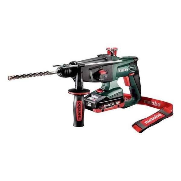 Metabo KHA 18 LTX 18V LiHD Accu SDS-plus combihamer set (2x 4.0Ah accu) in Metaloc - 2,2J