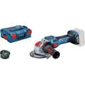 Bosch GWX 18 V-15 SC 18V li-Ion accu X-LOCK Haakse slijper body in L-Boxx - 125 mm - variabel - Simply Connected