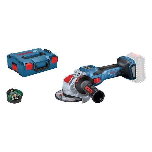 Bosch GWX 18 V-15 SC 18V li-Ion accu X-LOCK Haakse slijper body in L-Boxx - 125 mm - variabel - Simply Connected