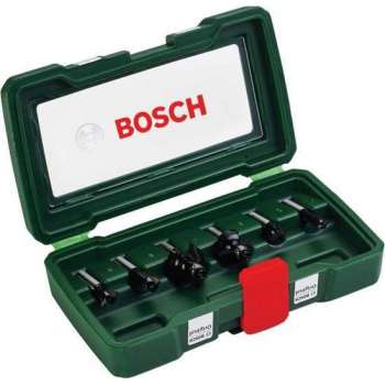 Bosch Wolfraamcarbide freesset 6-delig