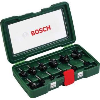 Bosch Houtfrezen 12-delig - 8 mm schacht