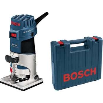 Bosch GKF 600 kantenfrees in koffer - 600W - 6-8mm