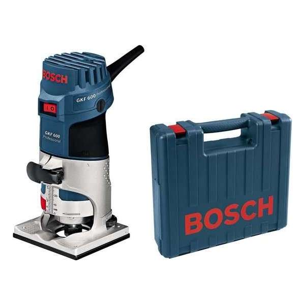 Bosch GKF 600 kantenfrees in koffer - 600W - 6-8mm