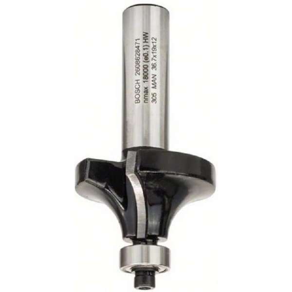 Bosch - Afrondprofielfrezen 8 mm, R1 3 mm, L 10,5 mm, G 53 mm