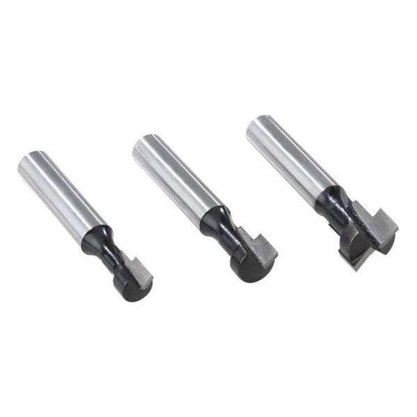 Westfalia T-gleuf T-freesset 3 stuks