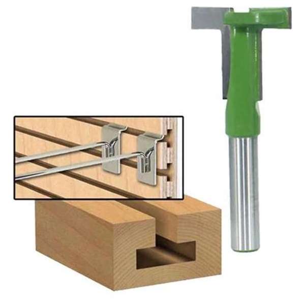 DW4Trading® T-slot hout groeffrees 8x28x6mm schacht 8mm