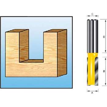 Makita D-10045 Groeffrees - 5mm - 8mm