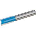 Silverline 8 mm rechte metrische groeffrees 10 x 20 mm