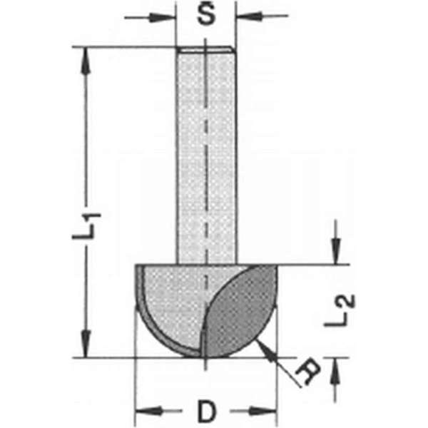 JSO-TRASCO holprofielfrees 4 - 8mm