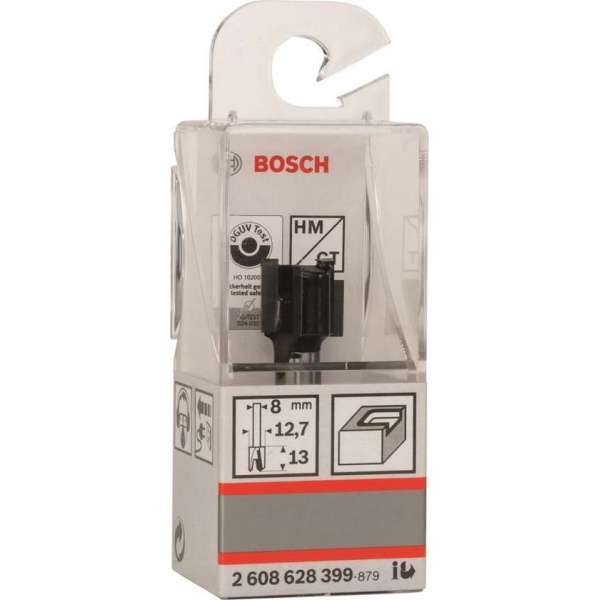 Bosch - Vingerfrezen 8 mm, D1 12,7 mm, L 12,7 mm, G 50,8 mm