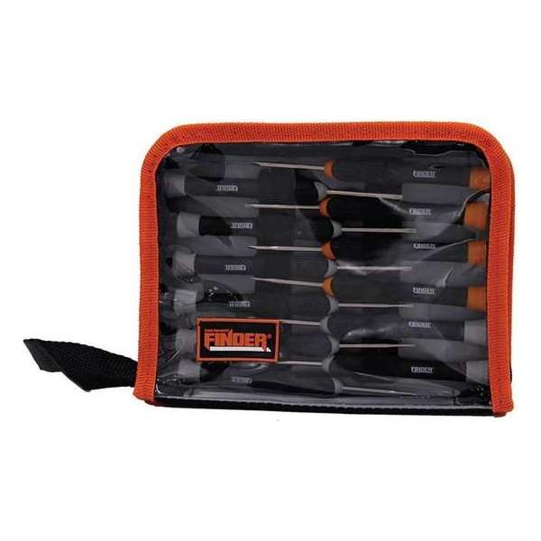 Finder Tools Mini Schroevendraaier Set 12-delig