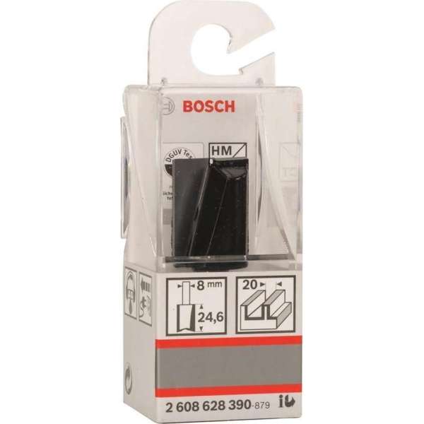 Bosch - Vingerfrezen 8 mm, D1 20 mm, L 25 mm, G 56 mm