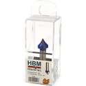 HBM Professionele HM V-Groeffrees 16 mm. - 90 graden hoek.