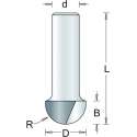 RvS Tools Holgroeffrees 63-8 9,5mm Hm As 8mm