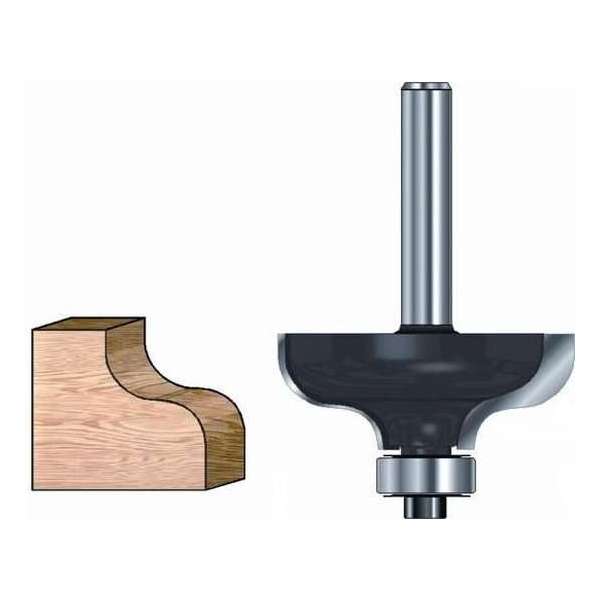 ENT S-profielfrees HM R4.8 met lager Kolf 6mm