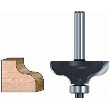 ENT S-profielfrees HM R4.8 met lager Kolf 6mm