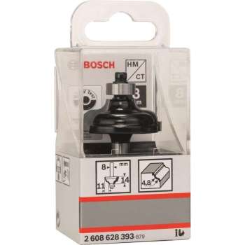 Bosch - Profielfrees A 8 mm, R1 4,8 mm, B 11 mm, L 14,3 mm, G 57 mm