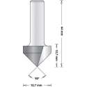 Hitachi 8 mm v-groeffrees 12.7 x 44 x 90mm