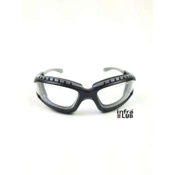 Bollé veiligheidsbril Tracker Tactical Bril clear platinum zwart