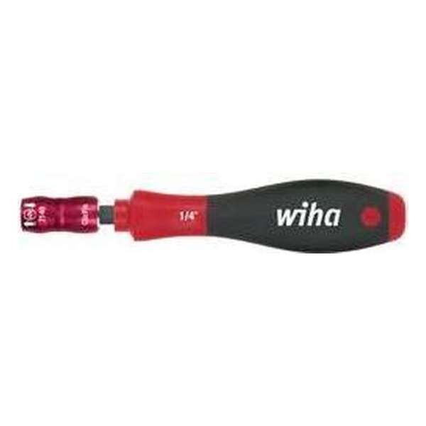 Wiha 387 01 Bithouder met handgreep, snelwisselhouder, 1/4" - 35 mm