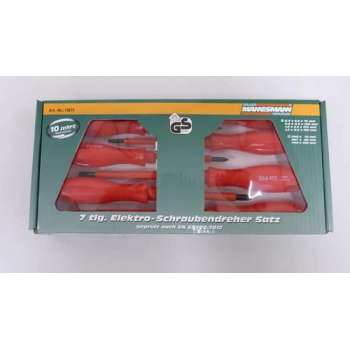 Screwdriver Set 1000V 7 Pcs Mannesmann