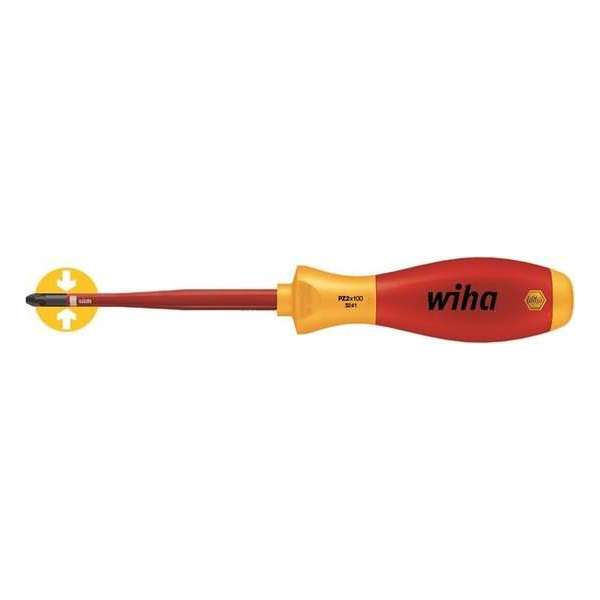 Wiha 3241 SoftFinish electric slimFix VDE Schroevendraaier - Pozidriv - PZ1 x 80mm