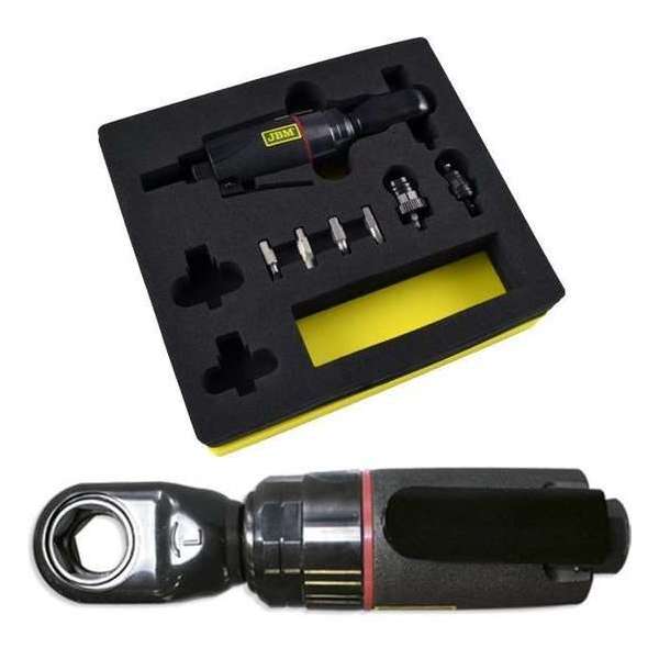 JBM Tools | 1/4 "MULTIFUNCTIONELE RATELSET MET OPEN / COMPOSIETKOP