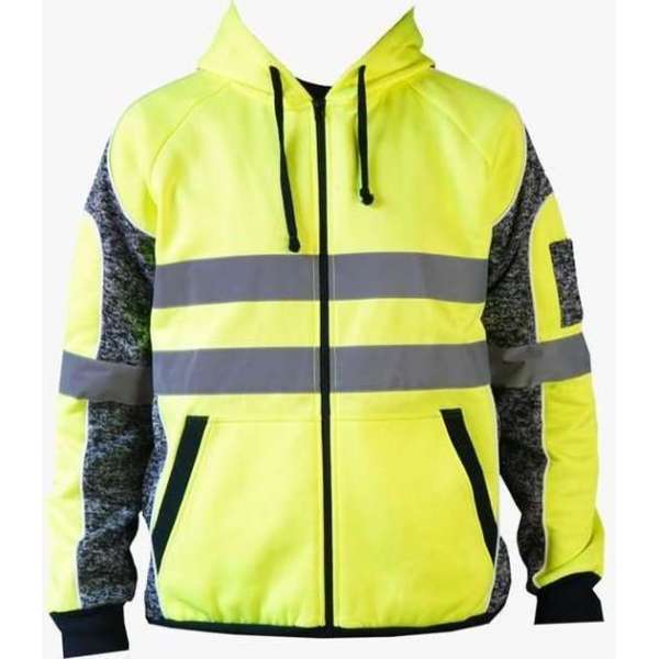 BTC50-BITCO- Veilgheidsvest - Safetyvest- Veiligheidsjas- Hoodie - Reflectief- Reflecterend - Large