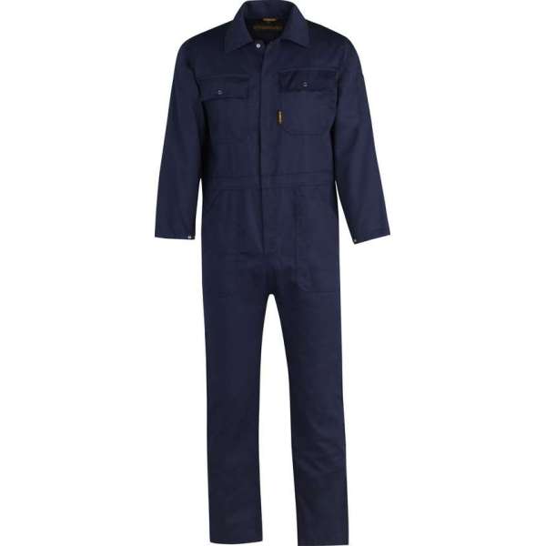 STØRVIK Werkoverall 65% Polyester / 35% Katoen Unisex Blauw - Maat 52 - THOMAS