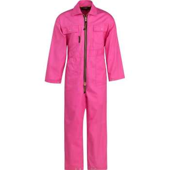 STØRVIK Kinderoverall 100% Katoen Unisex Roze - Maat 80/86 - NICKY