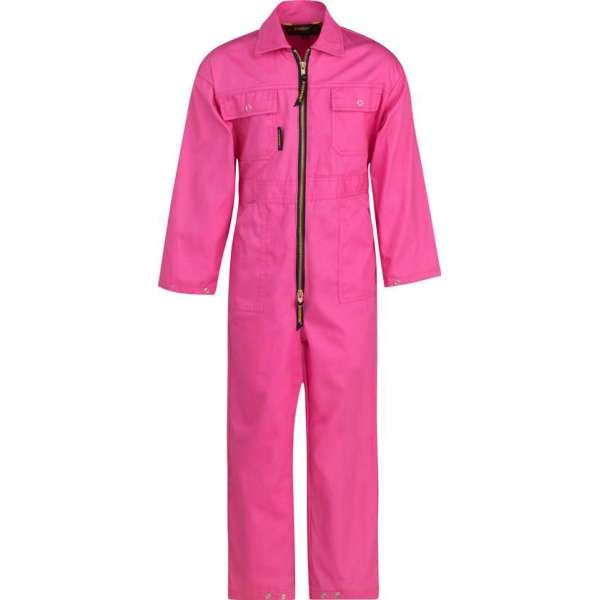 STØRVIK Kinderoverall 100% Katoen Unisex Roze - Maat 104 - NICKY