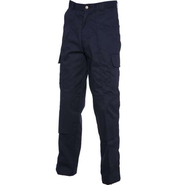 Uneek UC904 Lange broek Cargo Zwart 32