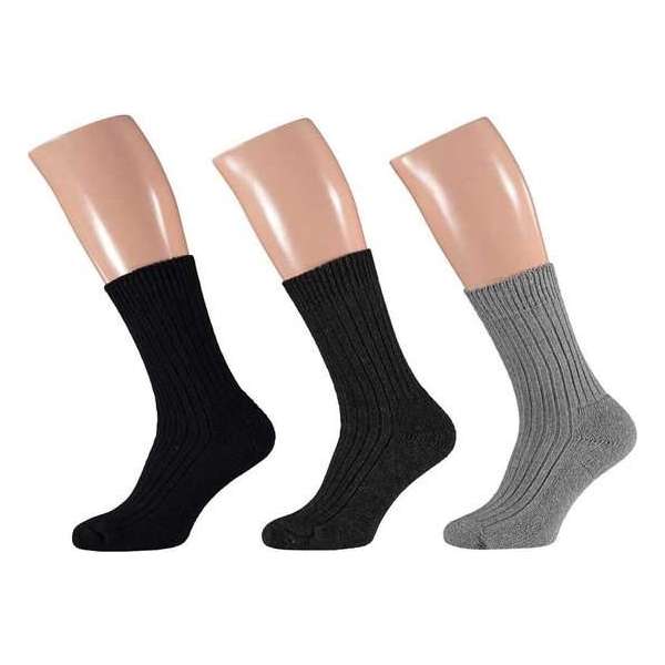 Apollo Dikke Werksokken Heren Extra Warm 3-Pack -  43-46