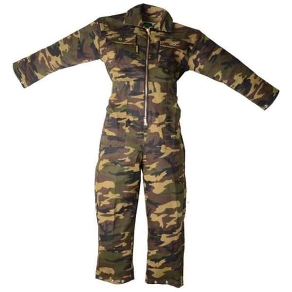 MM Eurotool Kinderoverall katoen leger camo - maat 116