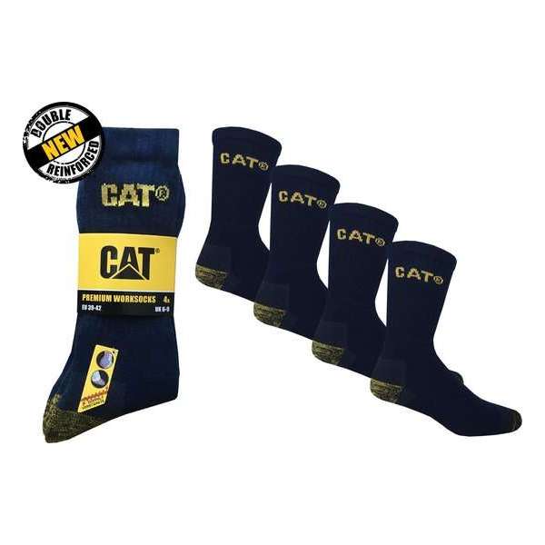 CATERPILLAR SOKKEN - CAT Premium werksokken - 43/46 - donkerblauw - 12 paar