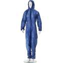 Coverall-overall wegwerp blauw- overal eenmalig gebruik- maat XXL