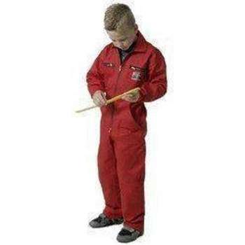 MM Eurotool Kinderoverall katoen rood - maat 176