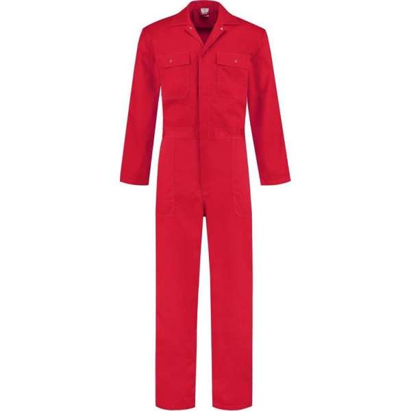 EM Workwear Overall Polyester/Katoen Rood - Maat 50