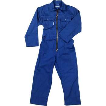 MM Eurotool Kinderoverall katoen blauw - maat 68/74