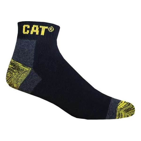 CATERPILLAR SOKKEN - CAT Premium werksokken "short" - 43/46 - zwart - 3 paar