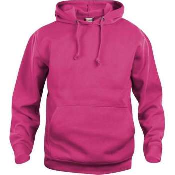 Clique Basic hoody Helder Kersen maat XXXL