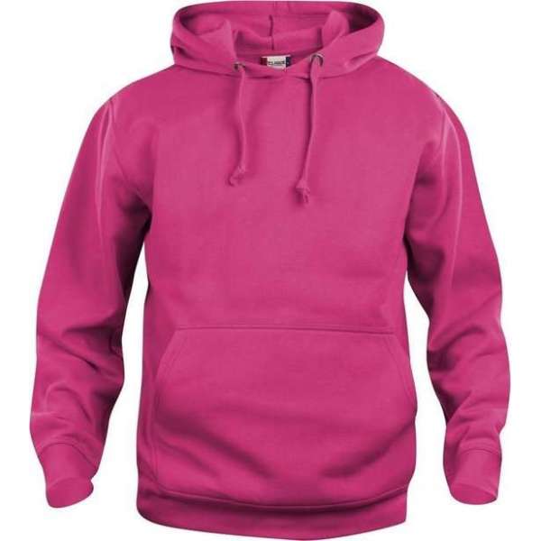 Clique Basic hoody Helder Kersen maat XXXL