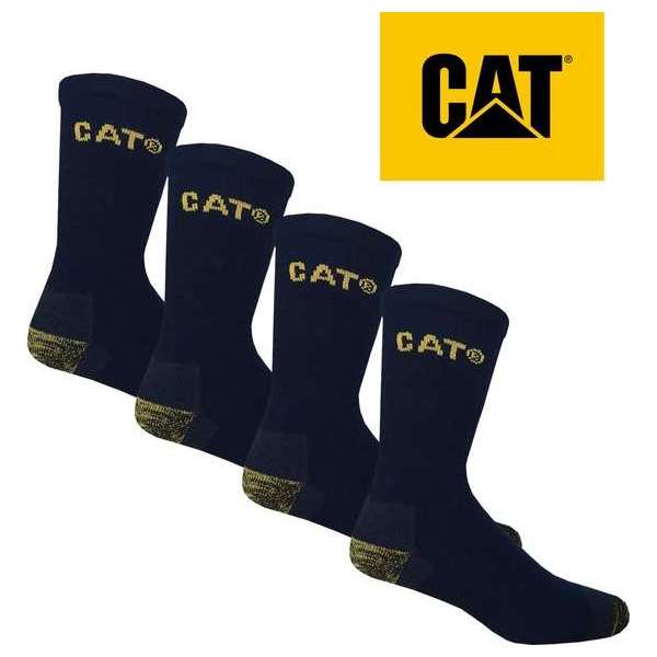 CATERPILLAR SOKKEN - CAT Premium werksokken - 39/42 - donkerblauw - 12 paar