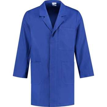 EM Workwear Stofjas 100% katoen - korenblauw - maat L / 52-54